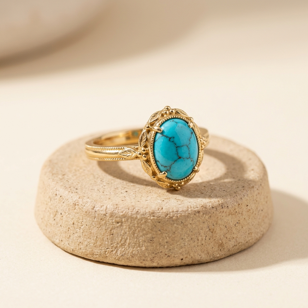 שרשרת עין טורקיז