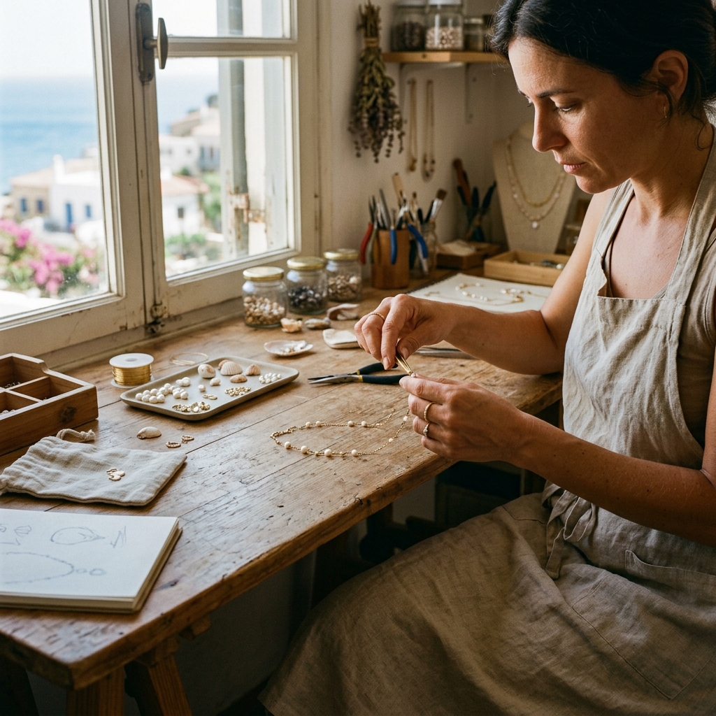 ענבל המעצבת בסטודיו